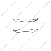 ��������� �-�� ������� �������� Ford Transit Connect 2002-2013 D42345A